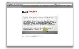 büronauten - corporate website mit cms