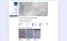 Webshop für filtex