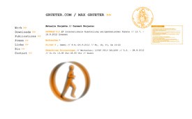 website cms für max grüter