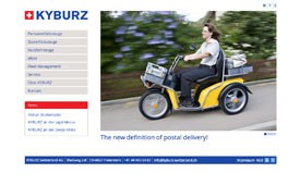 website für kyburz switzerland